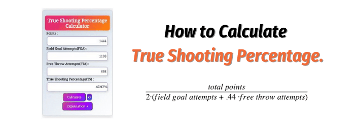 true shooting percentage calculator