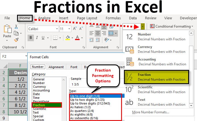 convert fraction to percent