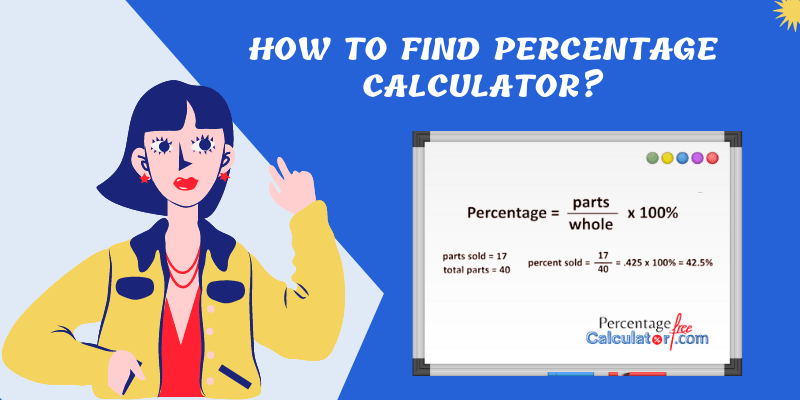 how to find percentage calculator