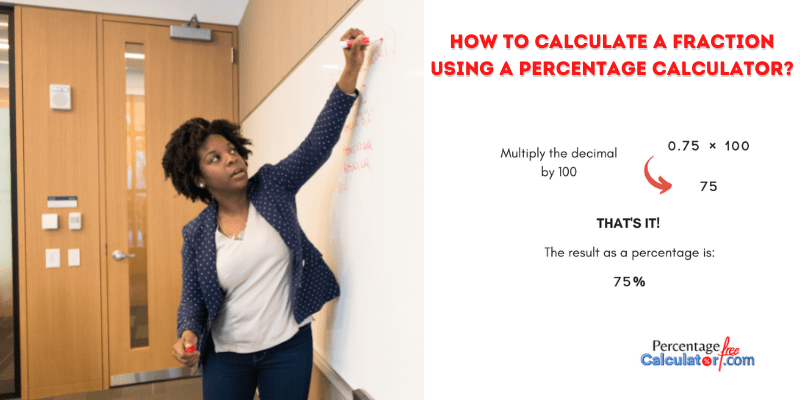 percentage calculator fraction