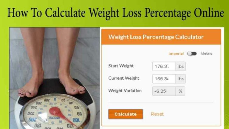 how-to-calculate-percentage-of-weight-loss-in-excel-calculator