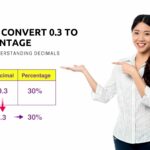 How to Convert 0.3 to a Percentage